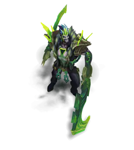 Emerald Ruined Draven chroma