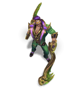 Emerald Debonair Draven chroma
