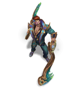 Turquoise Debonair Draven chroma