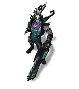 Emerald Fright Night Draven chroma