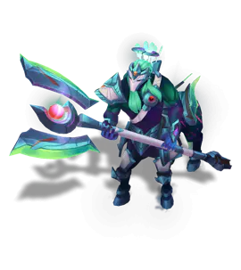 Turquoise Cosmic Charger Hecarim chroma