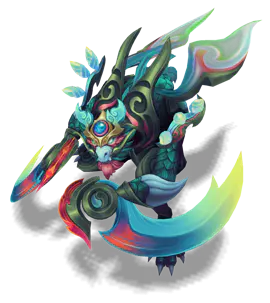 Turquoise Lunar Guardian Kha'Zix chroma
