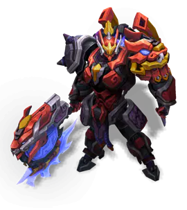 Ruby Mecha Kingdoms Darius chroma