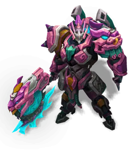 Rose Quartz Mecha Kingdoms Darius chroma