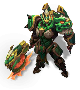 Emerald Mecha Kingdoms Darius chroma