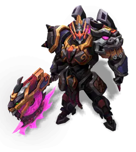 Obsidian Mecha Kingdoms Darius chroma