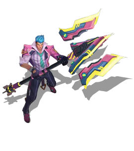 Rose Quartz Battle Academia Jayce chroma