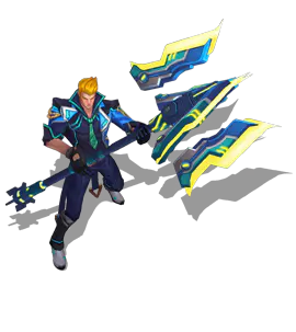 Sapphire Battle Academia Jayce chroma