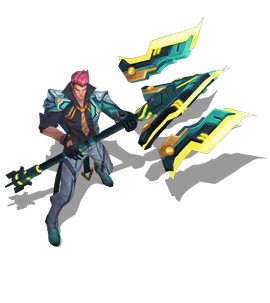 Turquoise Battle Academia Jayce chroma