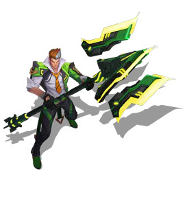 Emerald Battle Academia Jayce chroma