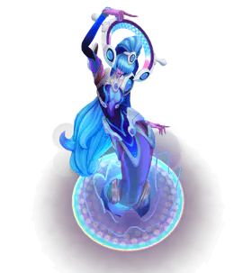 Sapphire Space Groove Lissandra chroma