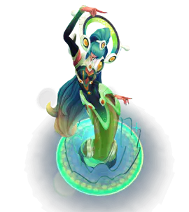Emerald Space Groove Lissandra chroma