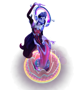 Obsidian Space Groove Lissandra chroma