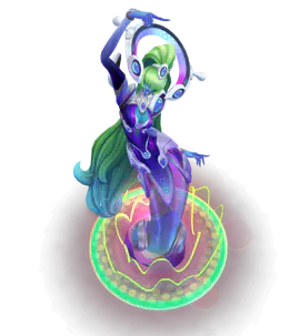 Rainbow Space Groove Lissandra chroma