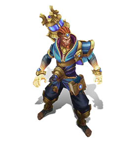 Aquamarine Guardian of the Sands Ryze chroma