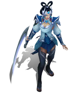 Aquamarine Lunar Goddess Diana chroma