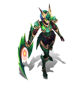 Emerald Dragonslayer Diana chroma