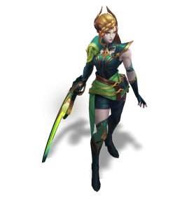 Emerald Sentinel Diana chroma