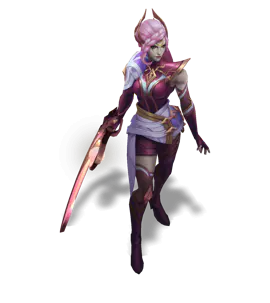Rose Quartz Sentinel Diana chroma