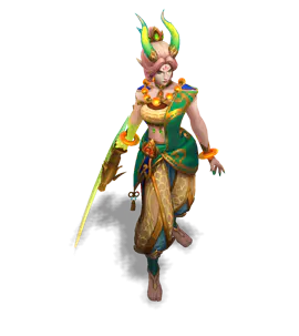 Emerald Heavenscale Diana chroma