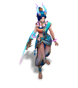 Aquamarine Heavenscale Diana chroma