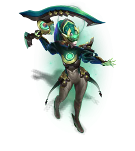 Emerald Eternal Aspect Diana chroma