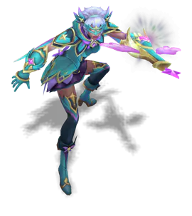 Turquoise Star Guardian Quinn chroma