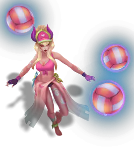 Rose Quartz Pool Party Syndra chroma