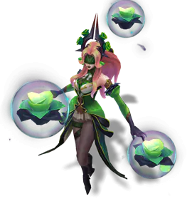 Emerald Withered Rose Syndra chroma
