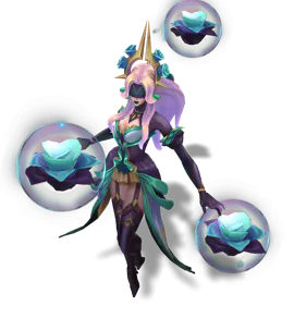 Turquoise Withered Rose Syndra chroma