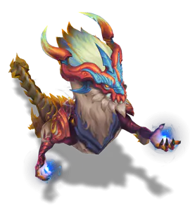 Ruby Storm Dragon Aurelion Sol chroma