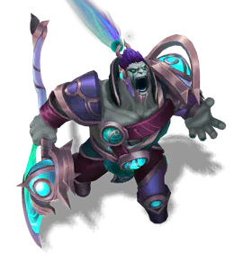 Turquoise Cosmic Paladin Sion chroma