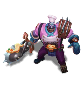 Rose Quartz Pizza Chef Sion chroma