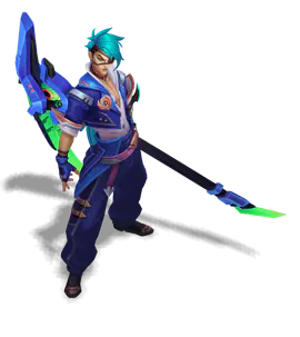 Sapphire Battle Academia Kayn chroma