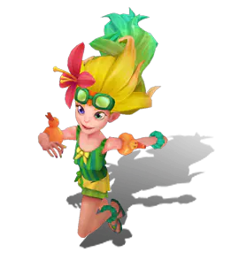 Emerald Pool Party Zoe chroma