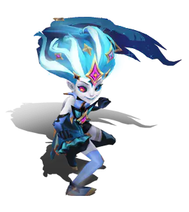 Aquamarine Star Guardian Zoe chroma