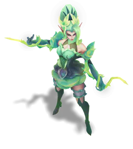 Peridot Crystal Rose Zyra chroma