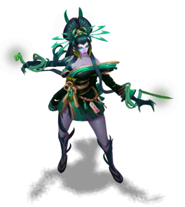 Emerald Blood Moon Zyra chroma