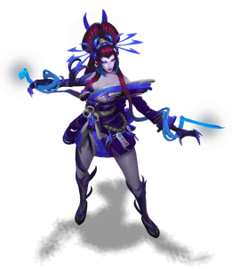Sapphire Blood Moon Zyra chroma