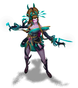 Turquoise Blood Moon Zyra chroma