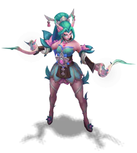 Turquoise Spirit Blossom Zyra chroma