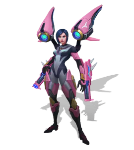 Rose Quartz Bullet Angel Kai'Sa chroma