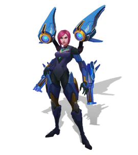 Aquamarine Bullet Angel Kai'Sa chroma