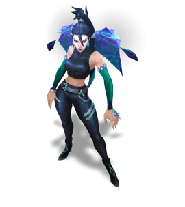 BADDEST K/DA ALL OUT Kai'Sa chroma