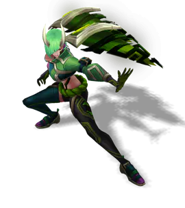 Emerald Inkshadow Kai'Sa chroma