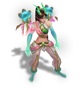 Rose Quartz Heavenscale Kai'Sa chroma