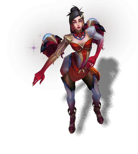 Chroma Ruby du skin KDA FIRESTARTER Kai'Sa