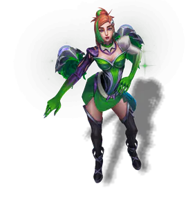 Chroma Emerald du skin KDA FIRESTARTER Kai'Sa