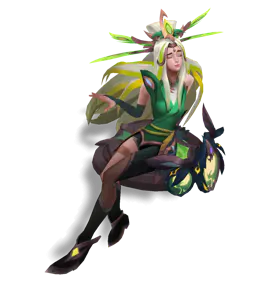 Emerald Graceful Phoenix Seraphine chroma