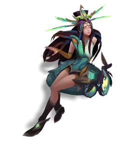 Turquoise Graceful Phoenix Seraphine chroma
